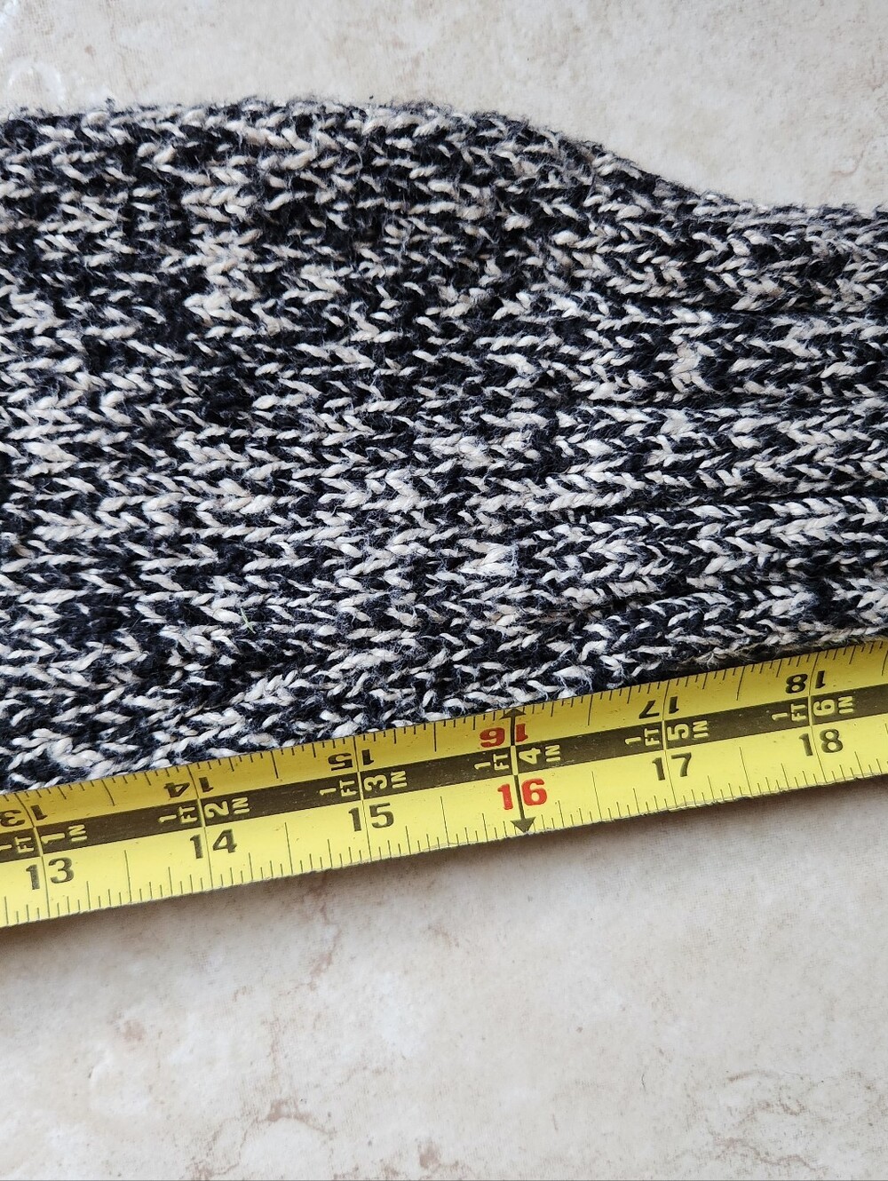 Polo Ralph Lauren Shawl Collar Sweater Medium Black White Knit Single Button - Picture 12 of 12